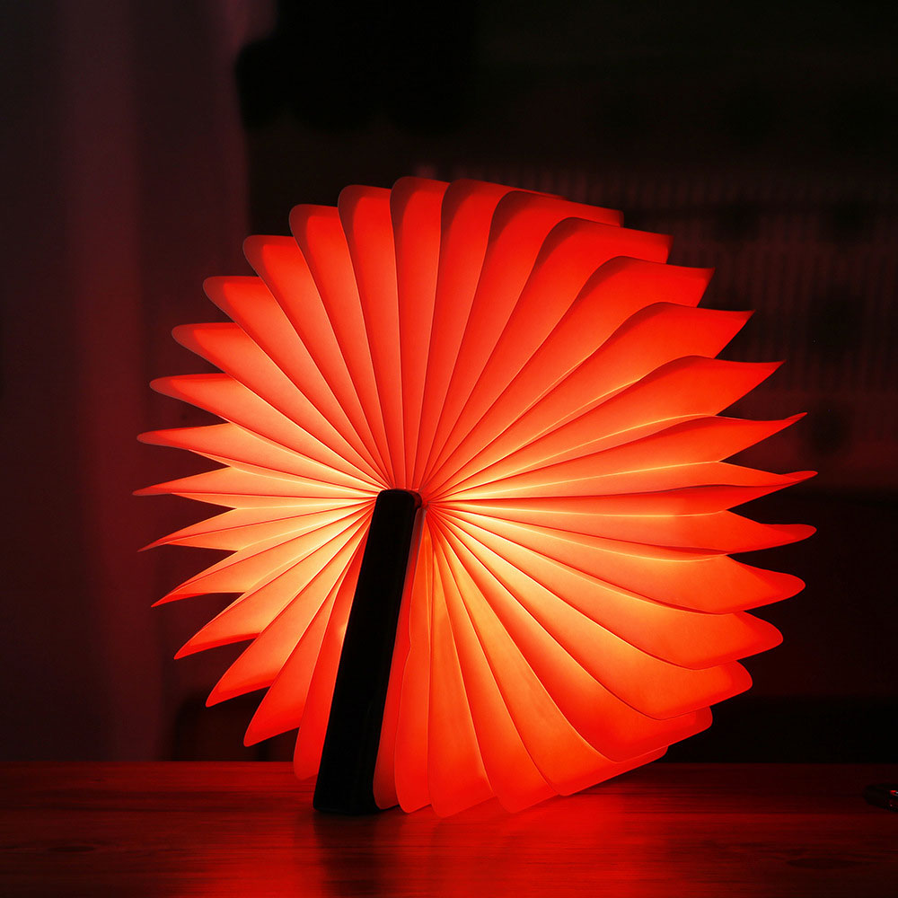 Creatieve opvouwbare boekenlamp