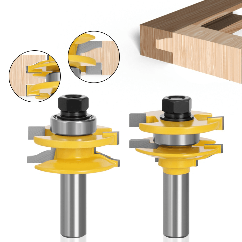 Samonda Holzfräsen Bit Set | Erschaffe präzise Holzkunst