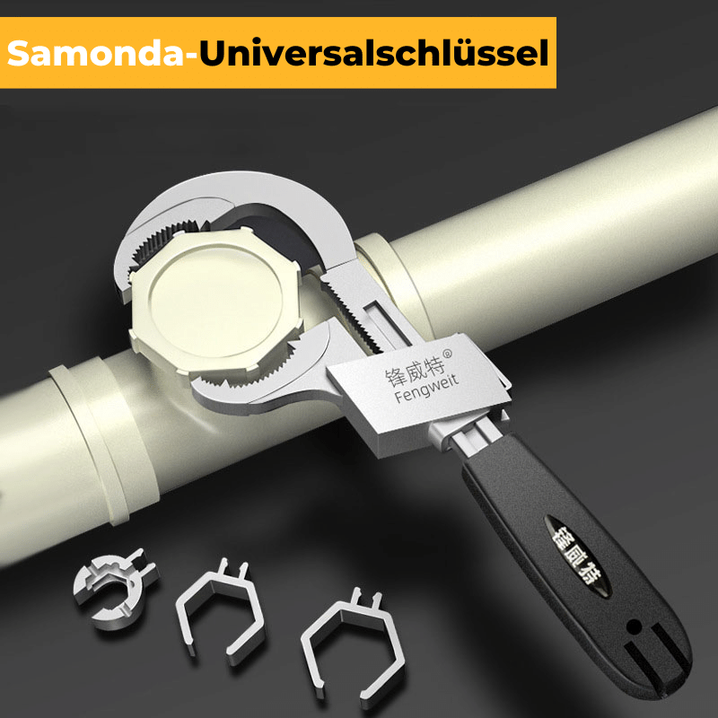 Samonda Verstellbarer Universal Doppelend-Schraubenschlüssel